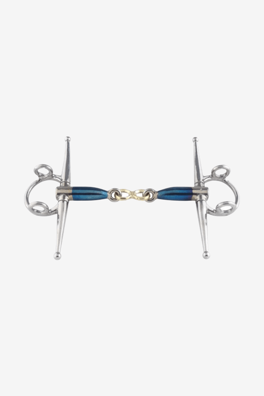 Full Cheek Gag Brass Rings 3-delat